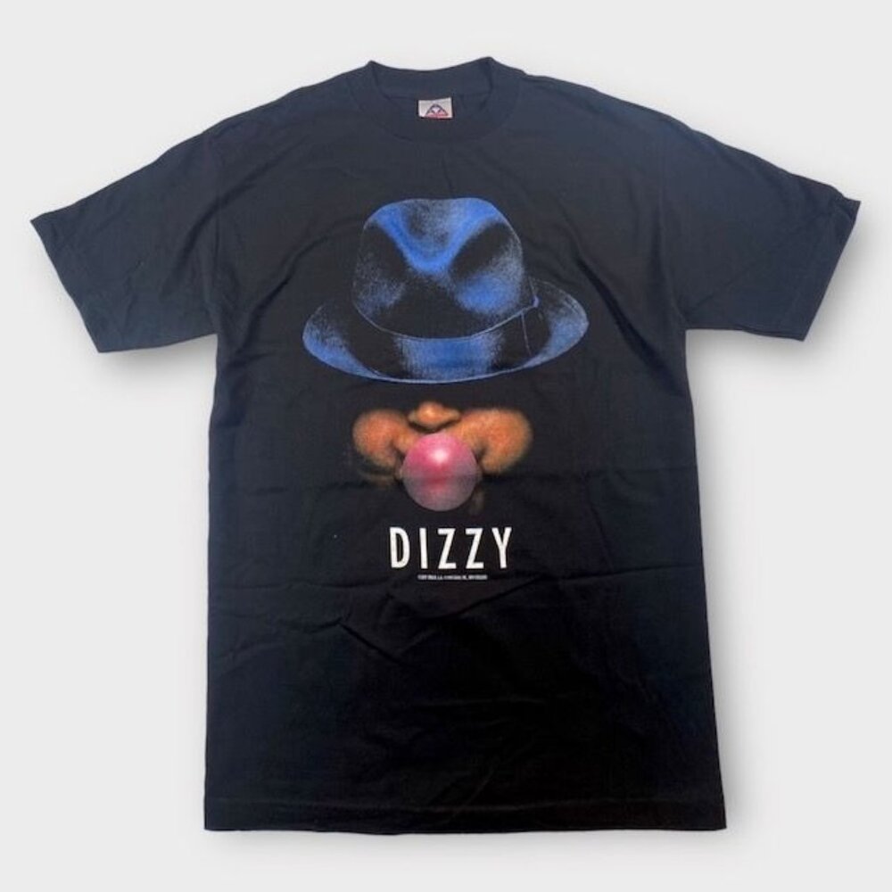 NWOT Dizzy Gillespie Bubble Gum Tee Shirt Black,  Size Large